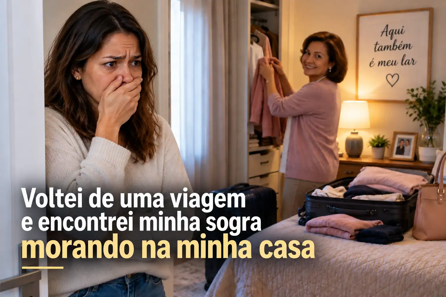 sogra apanhada a viver no quarto de hospedes da nora
